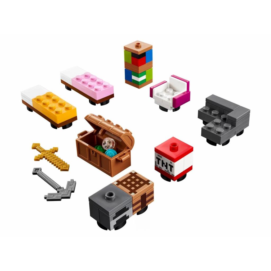 Конструктор LEGO Minecraft Современный домик на дереве 909 деталей (21174) изображение 12