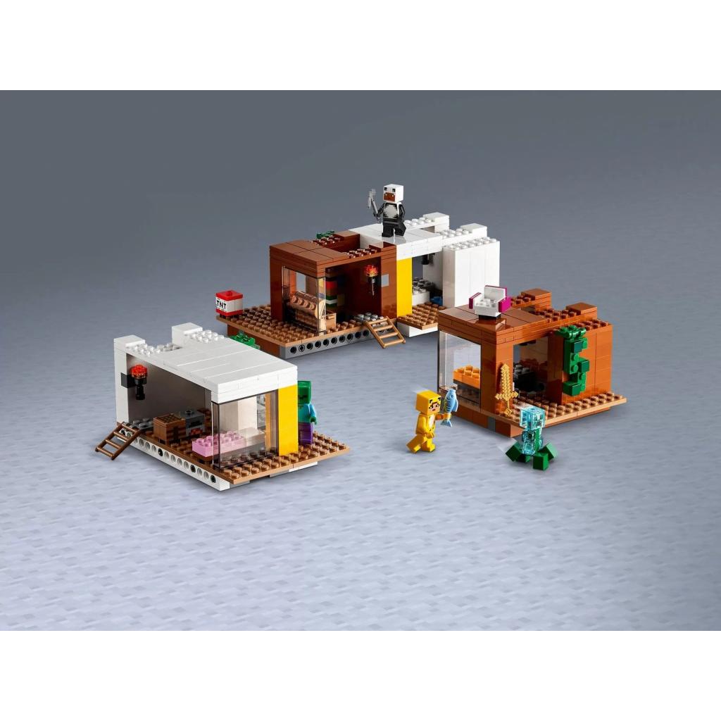 Конструктор LEGO Minecraft Современный домик на дереве 909 деталей (21174) изображение 5