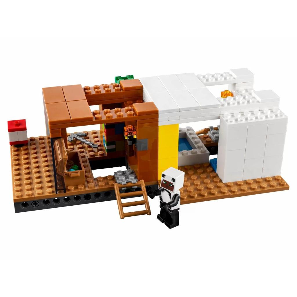 Конструктор LEGO Minecraft Современный домик на дереве 909 деталей (21174) изображение 9