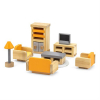 Игровой набор Viga Toys Деревянная мебель для кукол PolarB Гостиная (44037) изображение 2