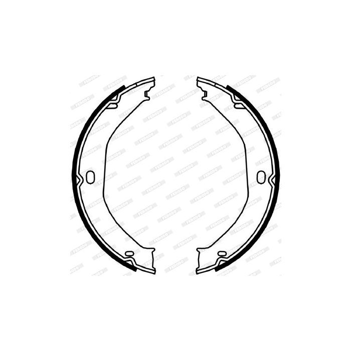 Гальмівні колодки FERODO FSB4057