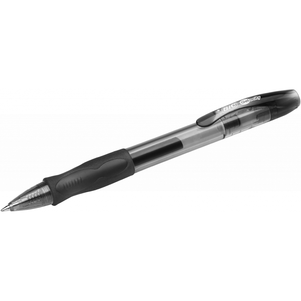 Ручка гелевая Bic Gel-Ocity Original, черная 2 шт в блистере (bc964760) изображение 2