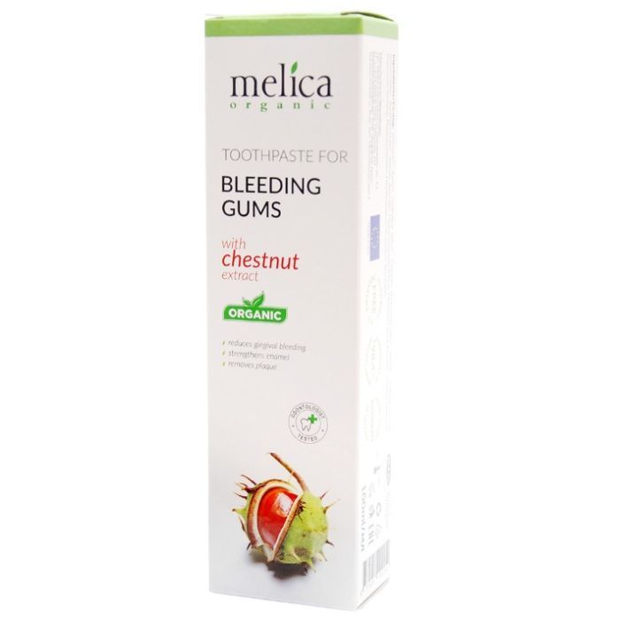 Зубная паста Melica Organic c экстрактом каштанa 100 мл (4770416002252) изображение 2