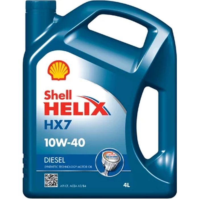 Моторное масло Shell Helix Diesel HX7 10W40 1л (2099)