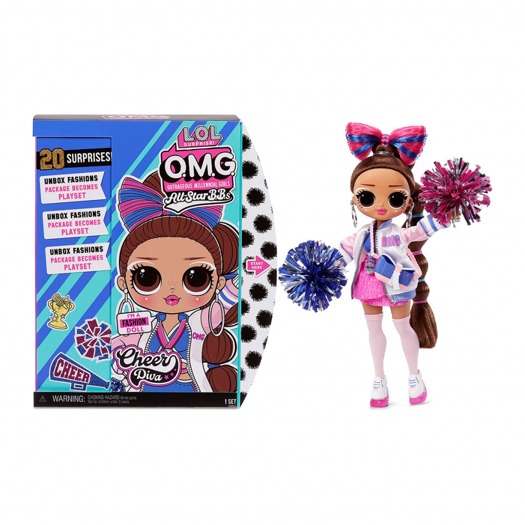 Лялька L.O.L. Surprise! O.M.G. Sports Doll — Леді-Чирлідер з аксесуарами (577508)
