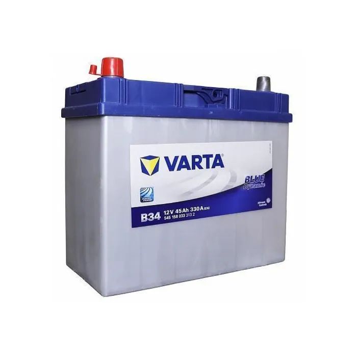 Аккумулятор автомобильный Varta Blue Dynamic 45Аh без нижн. бурта (545158033) изображение 2