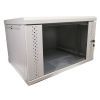 Шкаф настенный Eserver 12U 600х600х637 (Ш*Г*В), стекло (ES-Е1260G) изображение 2