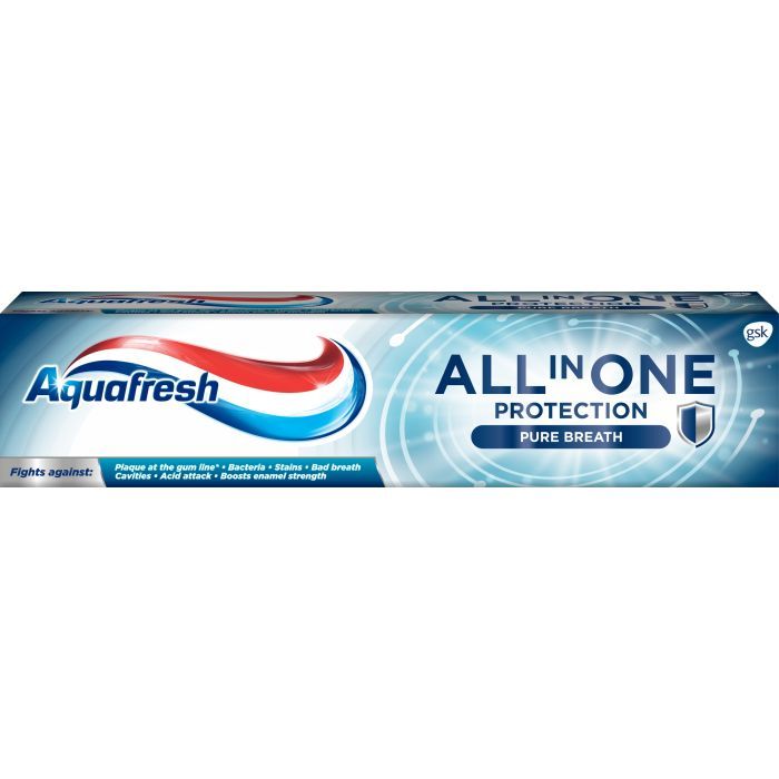 Зубная паста Aquafresh All in One Protection Свежее дыхание 100 мл (5054563058621/5054563160256)