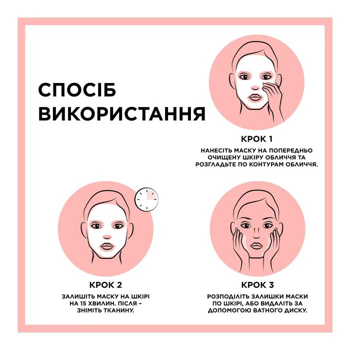 Маска для обличчя Garnier Skin Naturals Тканинна Живлення-Бомба 28 г (3600542319751/3600542319768) зображення 5