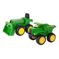Фото - Игрушки для песочницы John Deere Іграшка для піску  Kids Трактор і самоскид 2 шт  35874 (35874)
