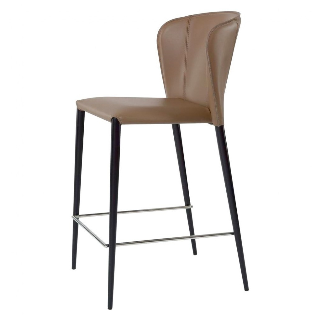 Барный стул Concepto Arthur полубарный светло-серый (HBC708FA-K4-LIGHT GREY)