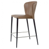 Барный стул Concepto Arthur полубарный капучино (HBC708BL-RL35-CAPPUCCINO)