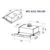 Вытяжка кухонная Minola MTL 6222 BL 700 LED изображение 11