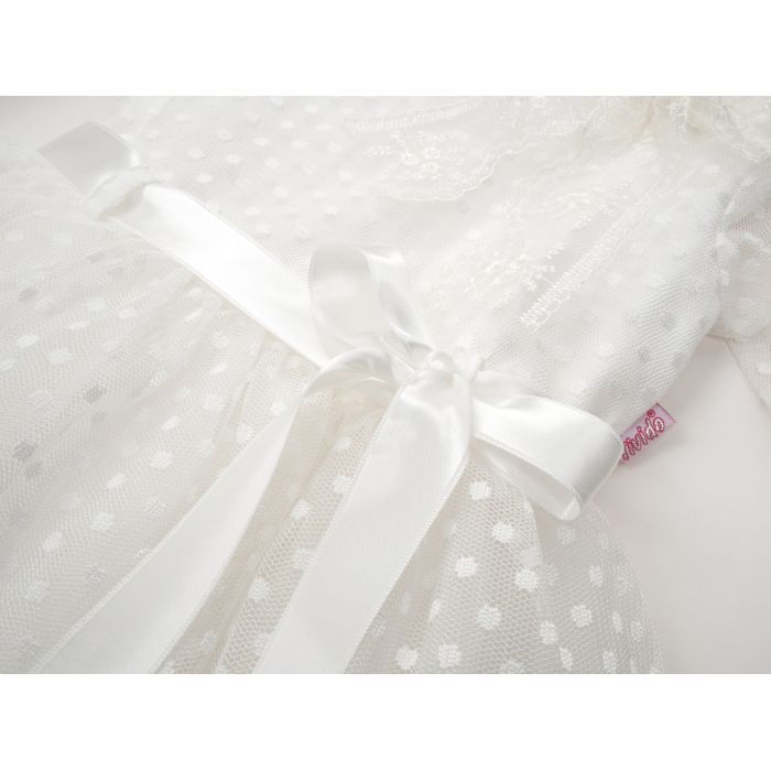 Плаття дитяче Tivido святкове з прикрасою (1866-110G-cream) зображення 3