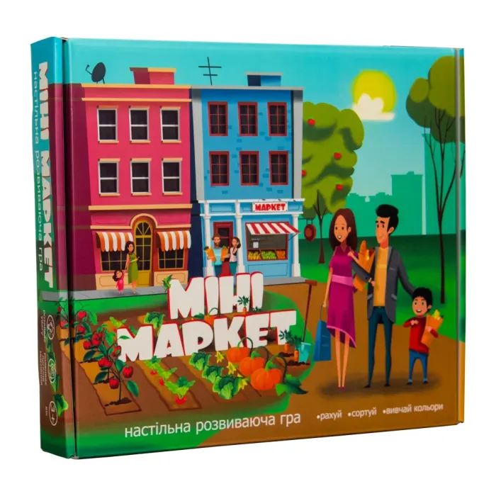 Настольная игра Strateg Мини Маркет (укр) (30915)