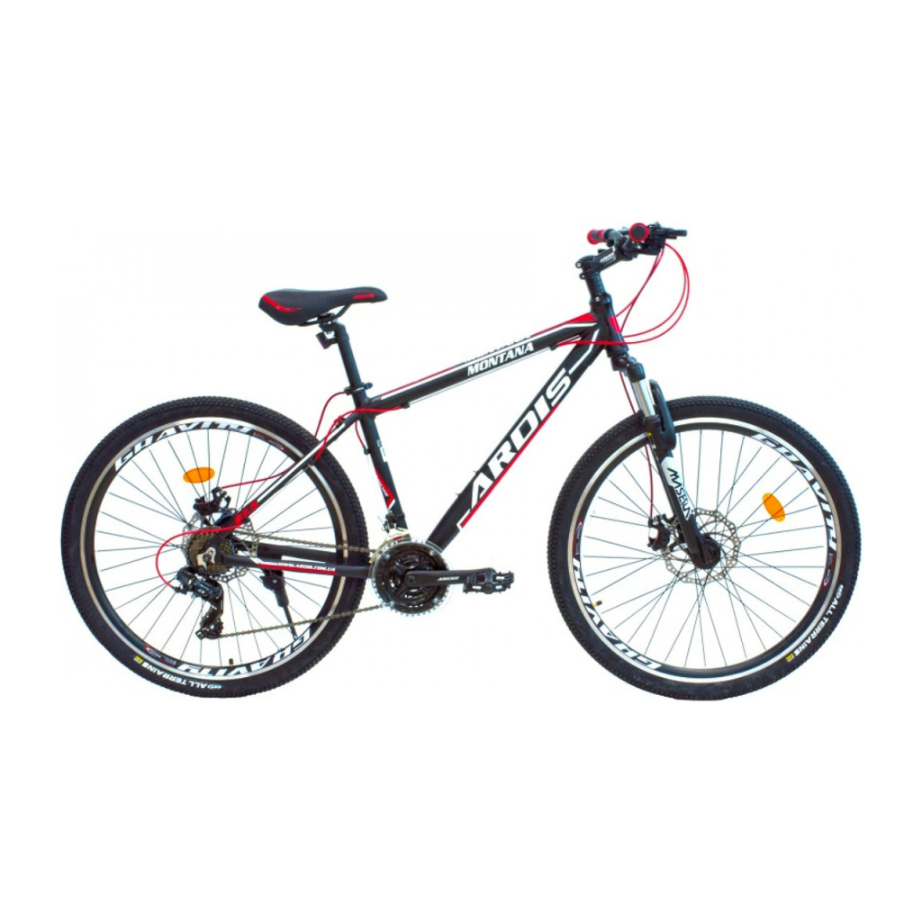 Велосипед Ardis Montana 27.5" рама-19" Al Black/Red (02462)