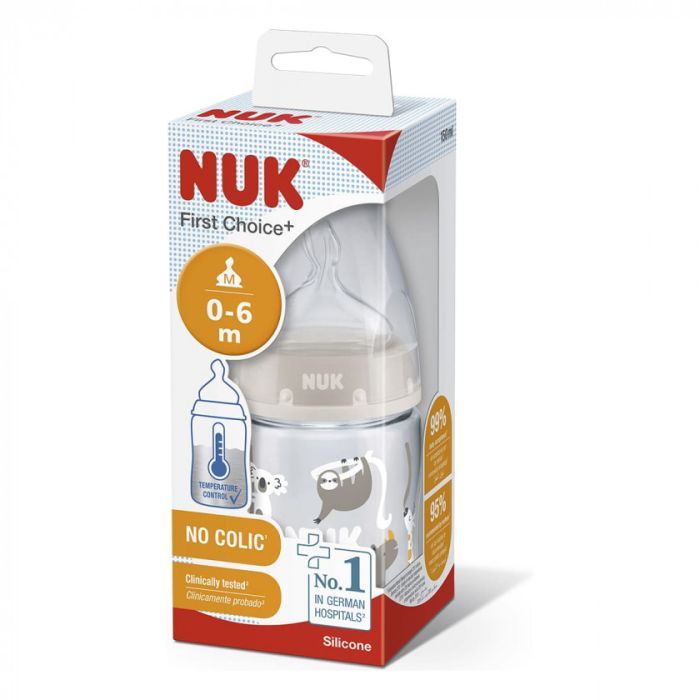 Бутылочка для кормления Nuk First Choice Plus Сафари 150 мл (3952400) изображение 2