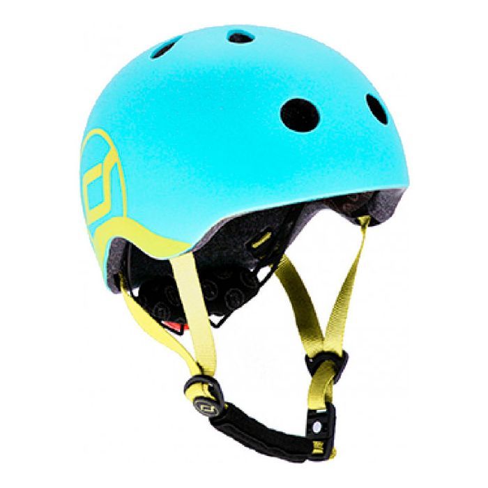 Шлем Scoot&Ride LED 51-55 см S/M Blueberry (SR-190605-BLUEBERRY)