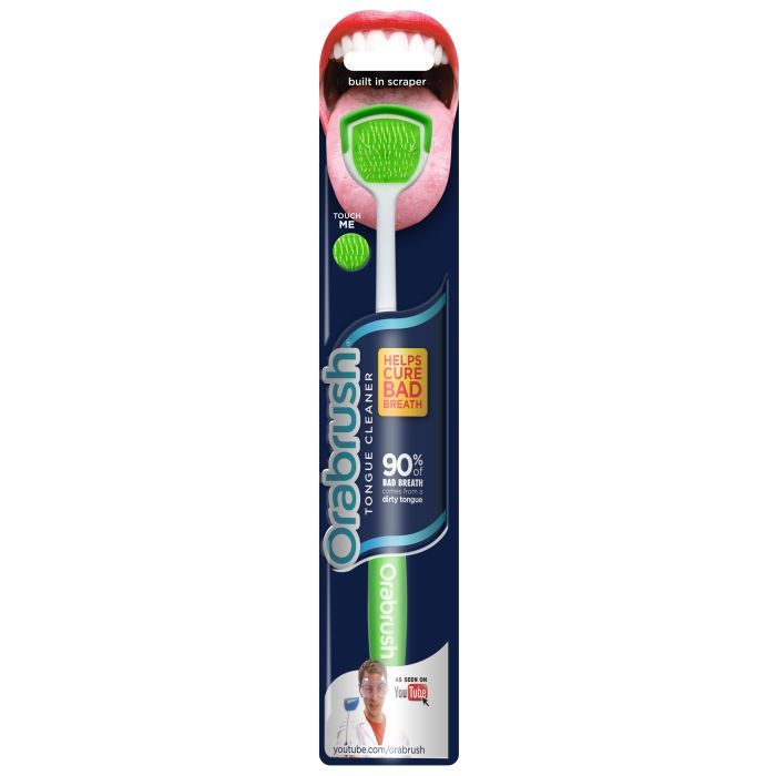 Очиститель языка DenTek Orabrush оранжевый (856125002623-orange) изображение 2