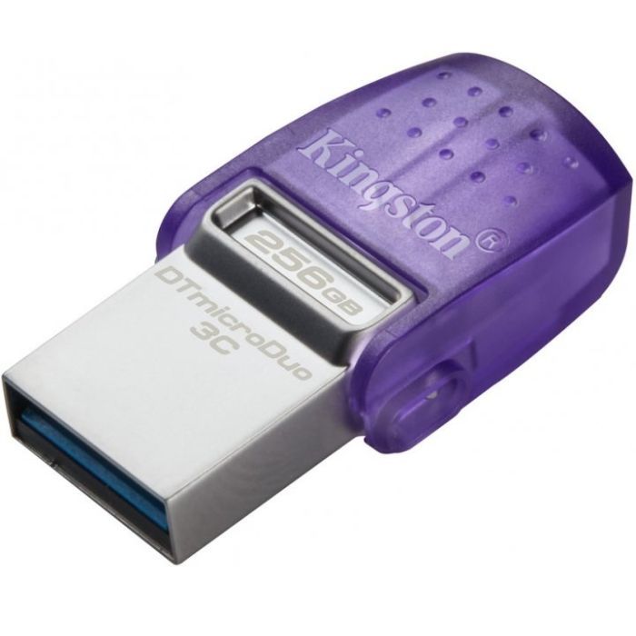 USB флеш накопитель Kingston 256GB DataTraveler microDuo 3C USB 3.2/Type C (DTDUO3CG3/256GB) изображение 2