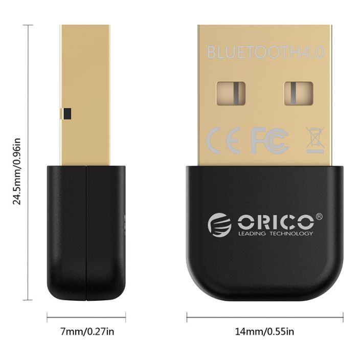 Bluetooth-адаптер Orico BT4.0 BTA-403-BK (SC230150) изображение 3