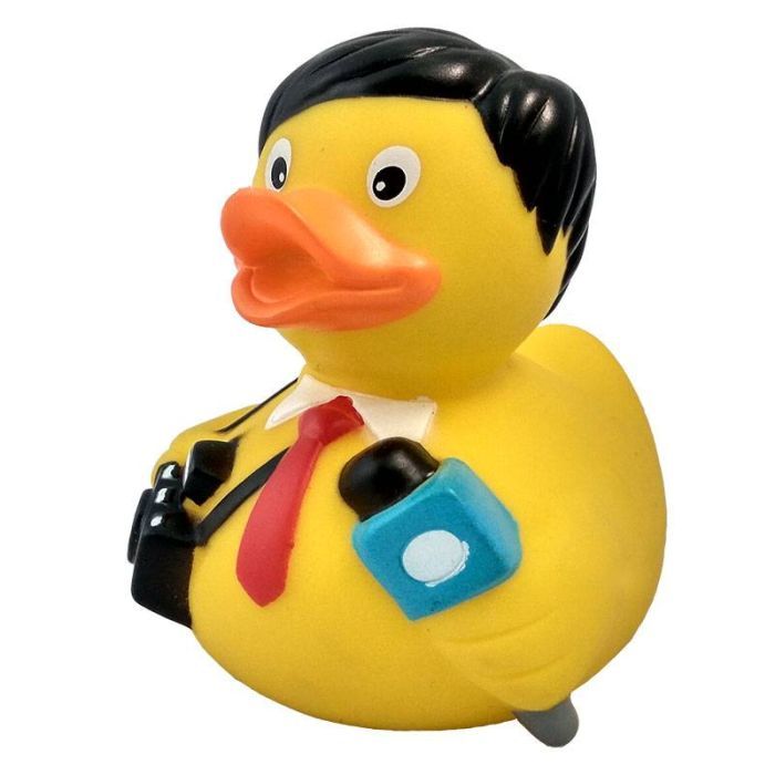 Игрушка для ванной Funny Ducks Утка Репортер (L1894)