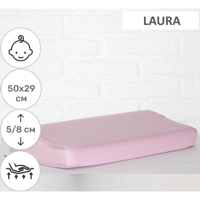 Подушка MirSon ортопедична 6117 Delicate satin Laura Kiddy Girl 50х29х5/8 (2200003262711) зображення 2