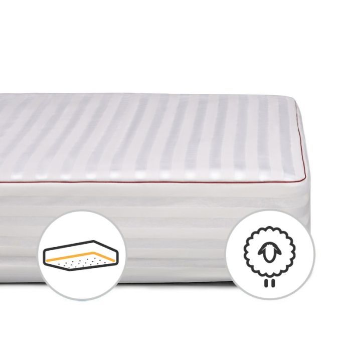 Наматрацник MirSon DeLuxe Woollen 481 200x220 см (2200000142320)