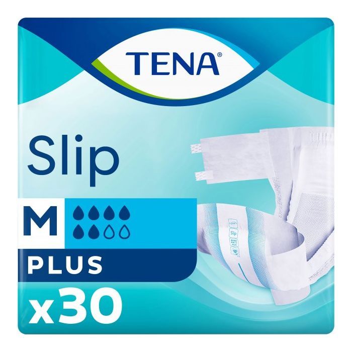 Подгузники для взрослых Tena Slip Plus Medium 30 шт (7322541118871_7322541117980)