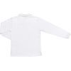 Кофта дитяча A-Yugi поло з довгим рукавом (4211-140B-white) зображення 2