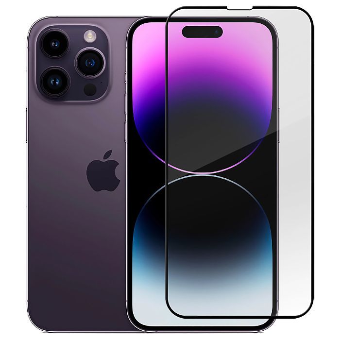 Скло захисне BeCover Apple iPhone 14 Pro Black (707968) зображення 2