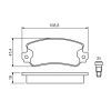 Тормозные колодки Bosch 0 986 424 098 изображение 4