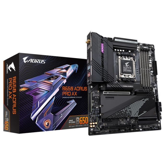 Материнська плата GIGABYTE B650 AORUS PRO AX зображення 2