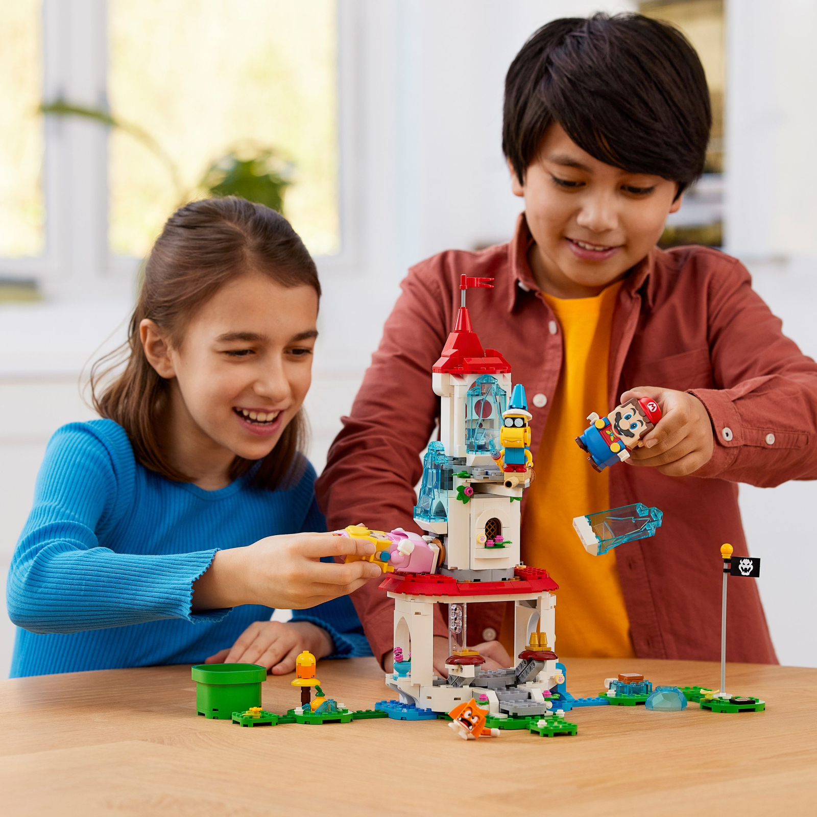 Конструктор LEGO Super Mario Дополнительный набор «Костюм Печь-кошки и Ледяная башня» (71407) изображение 3