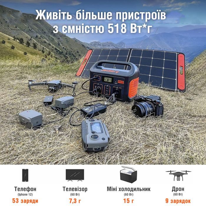 Зарядная станция Jackery Explorer 500EU (Explorer-500EU) изображение 7