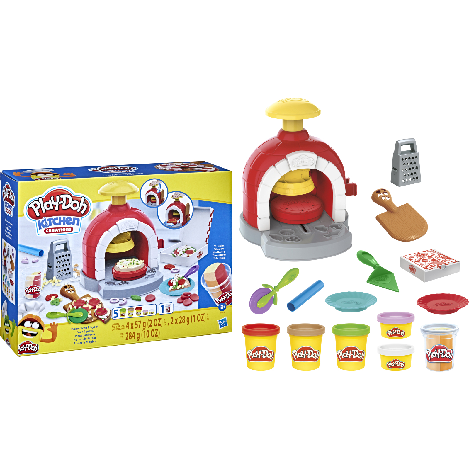 Набор для творчества Hasbro Play-Doh Печем пиццу (F4373) изображение 3
