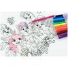 Подкладка настольная Kite силиконовая раскраска My Little Pony, 30х40см (LP22-424) изображение 9