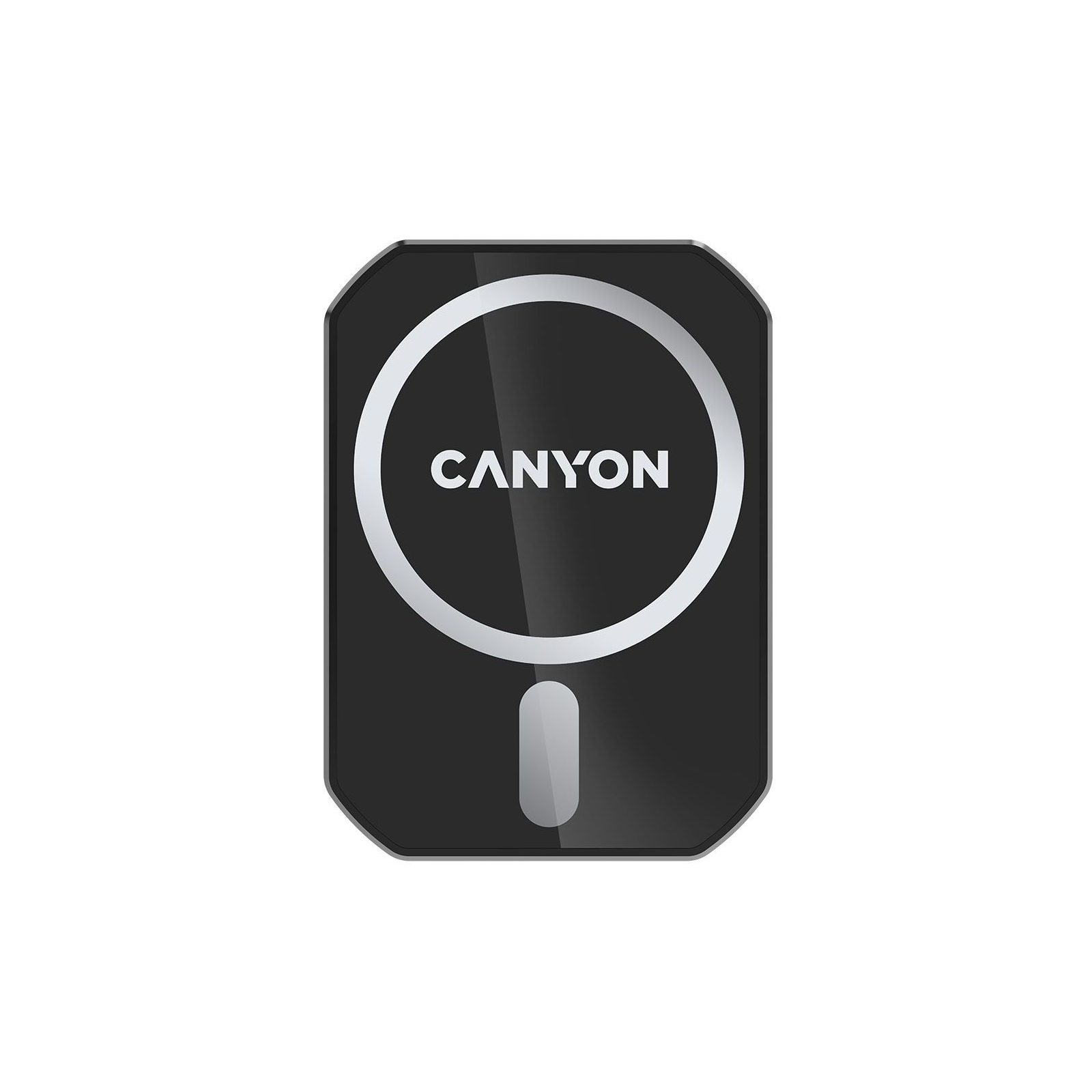 Универсальный автодержатель Canyon Magnetic car holder and wireless charger, C-15-01, 15W (CNE-CCA15B01) изображение 2