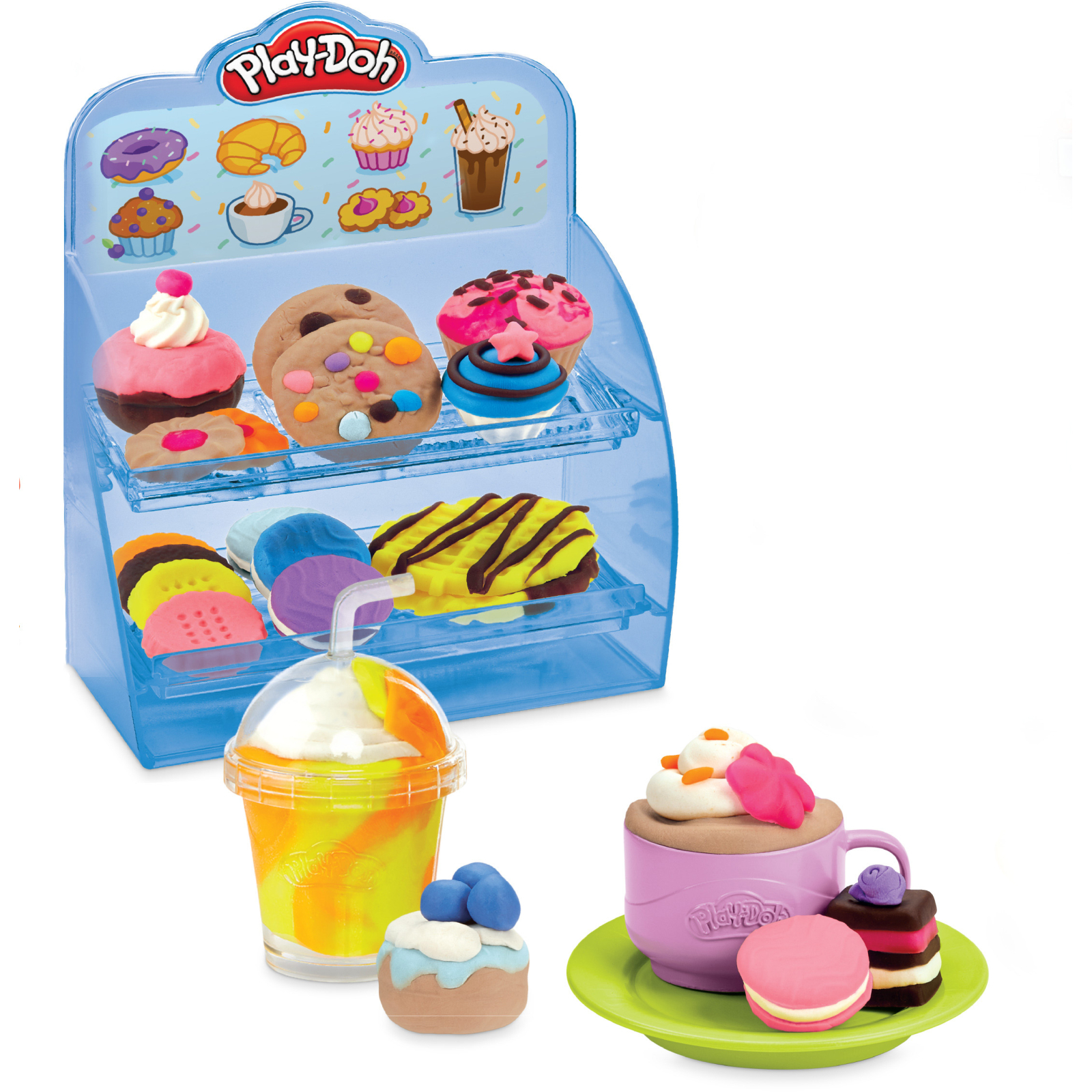 Набір для творчості Hasbro Play-Doh Різнокольорове кафе (F5836) зображення 6