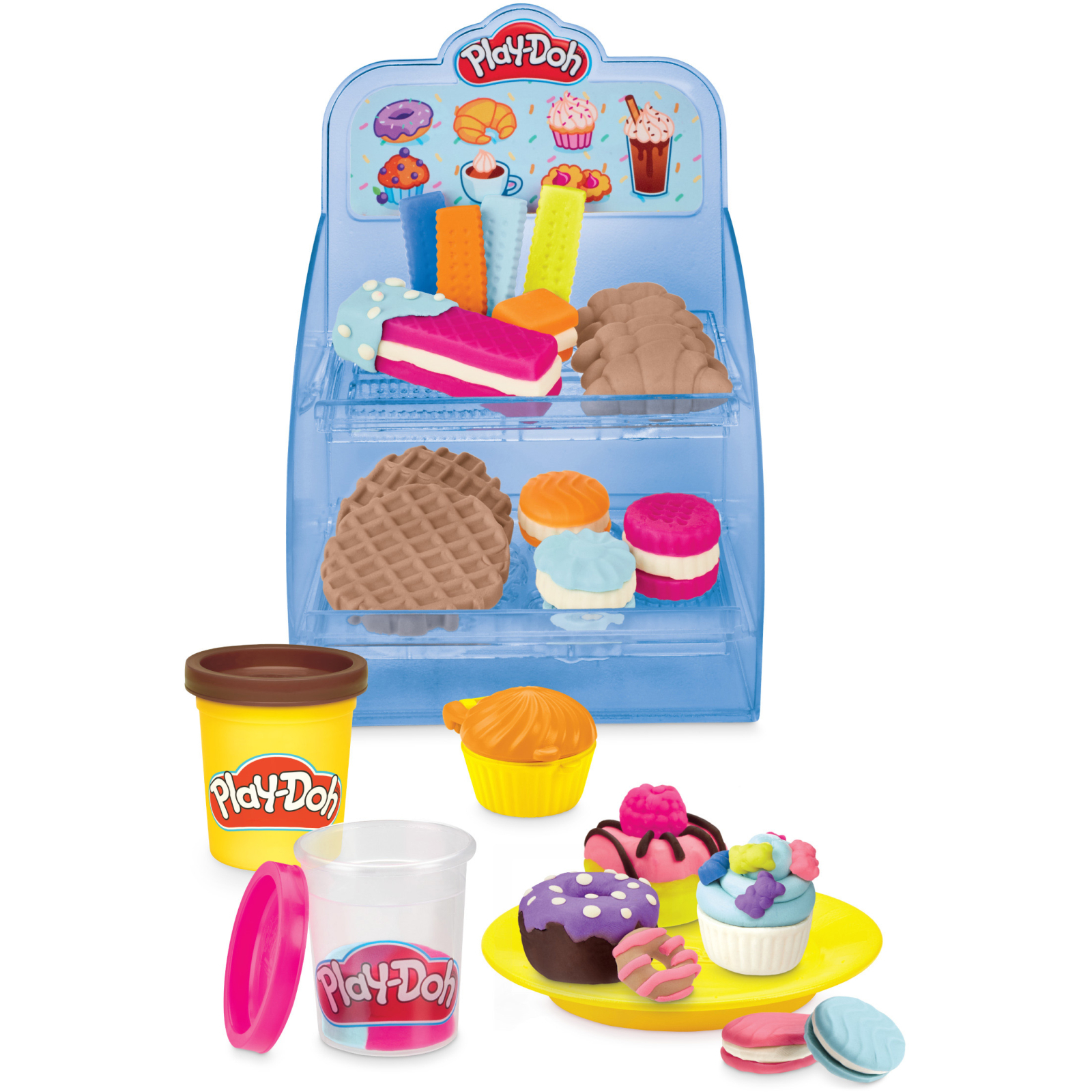 Набір для творчості Hasbro Play-Doh Різнокольорове кафе (F5836) зображення 7