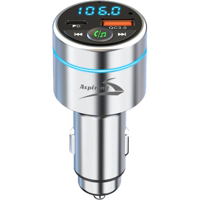 FM модулятор Aspiring Wave 5 PD 20W Metal case (WV654712)