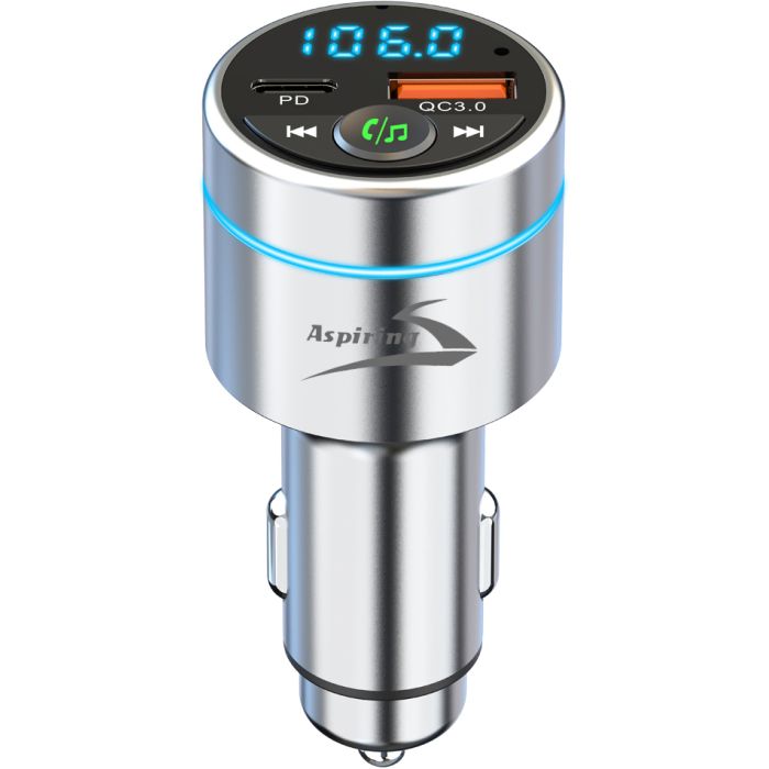 FM модулятор Aspiring Wave 5 PD 20W Metal case (WV654712) изображение 2