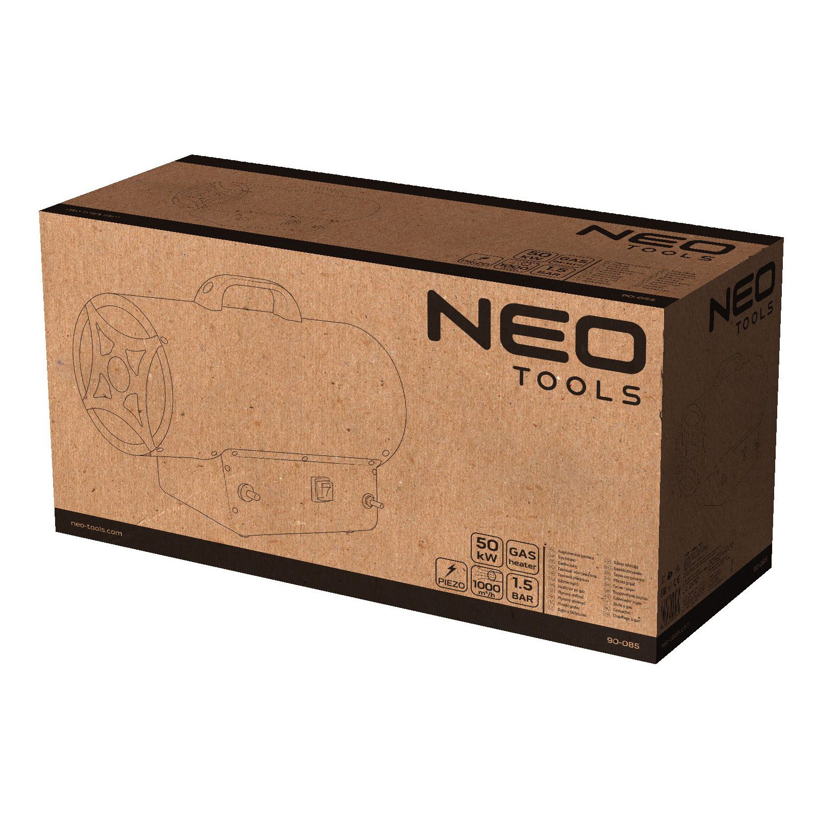 Газовий обігрівач Neo Tools 90-085 зображення 11