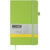 Книга записна Buromax Etalon 125x195 мм 96 аркушів в клітинку обкладинка зі штучної шкіри Салатова (BM.291160-15)