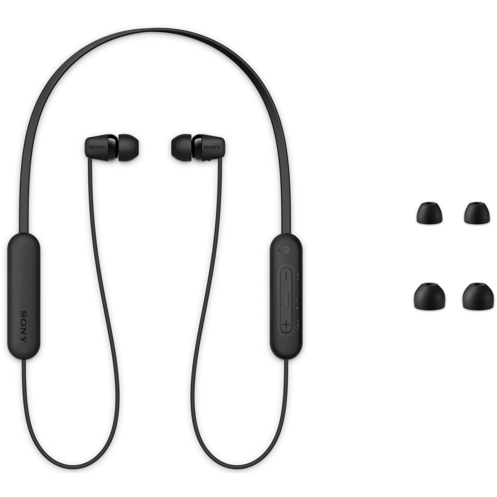 Навушники Sony WI-C100 Black (WIC100B.CE7) зображення 2