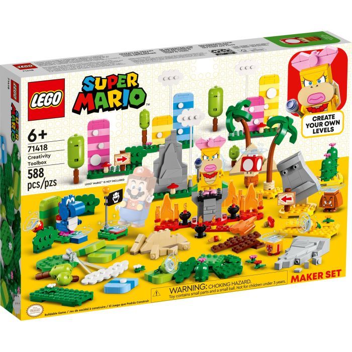 Конструктор LEGO Super Mario Набор для творчества для мастеров 588 деталей (71418)