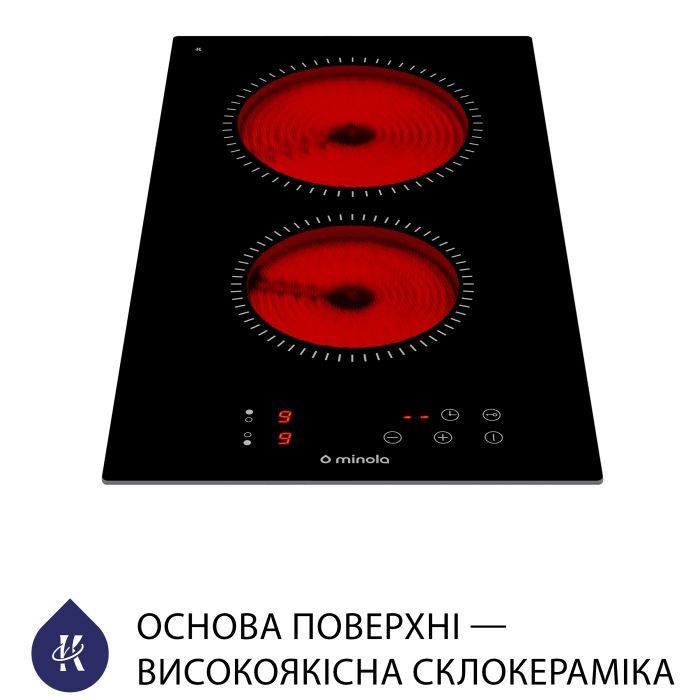 Варочная поверхность Minola MVH 3031 KBL изображение 3