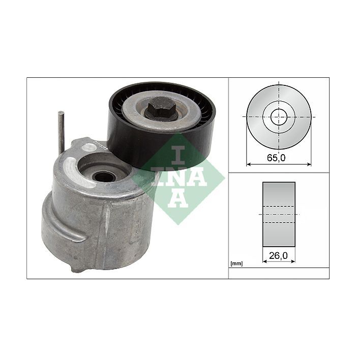 Натяжитель ремня с роликом INA 534 0404 10