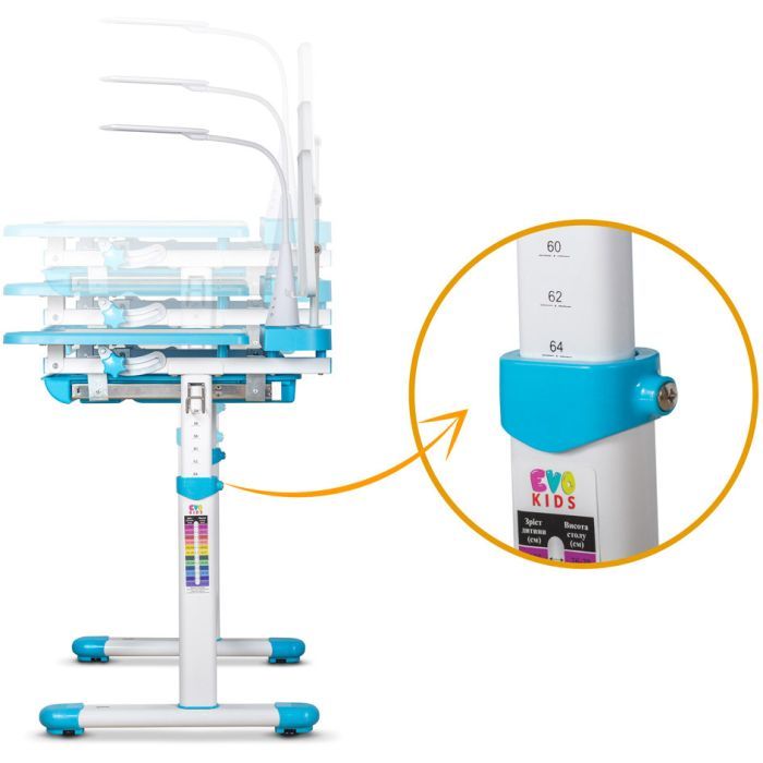 Парта зі стільцем Evo-kids BD-23 BL зображення 7