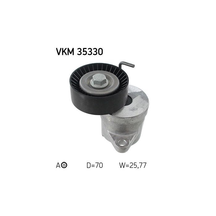 Ролик натяжителя ремня SKF VKM 35330